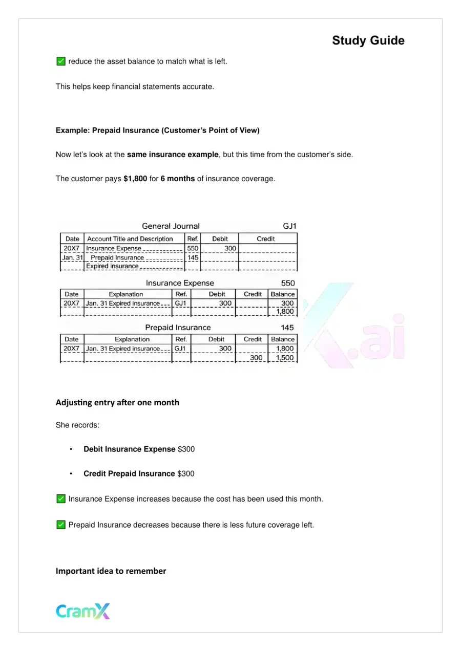 Accounting Principles I – Adjustments and Financial Statements, page 9
