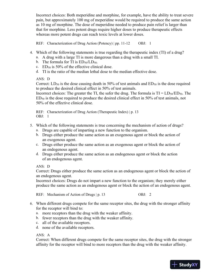 Applied Pharmacology for the Dental Hygienist 7th Edition Test Bank, page 14