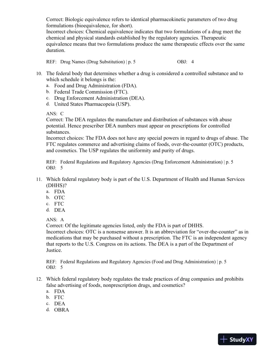 Applied Pharmacology for the Dental Hygienist 7th Edition Test Bank, page 5