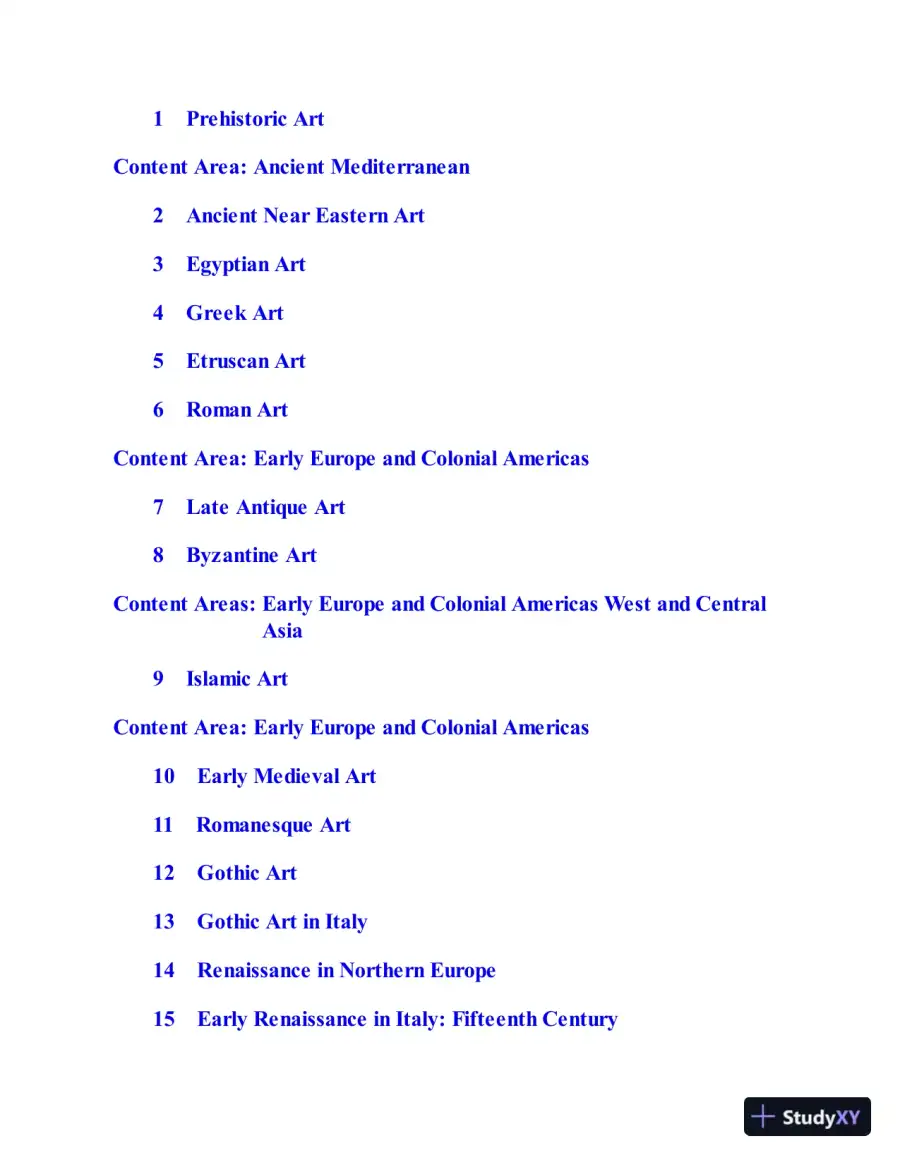 AP Art History: With 5 Practice Tests, 5th Edition (2021), page 10