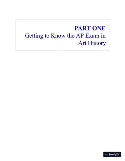 AP Art History: With 5 Practice Tests, 5th Edition (2021) - Page 16 preview image