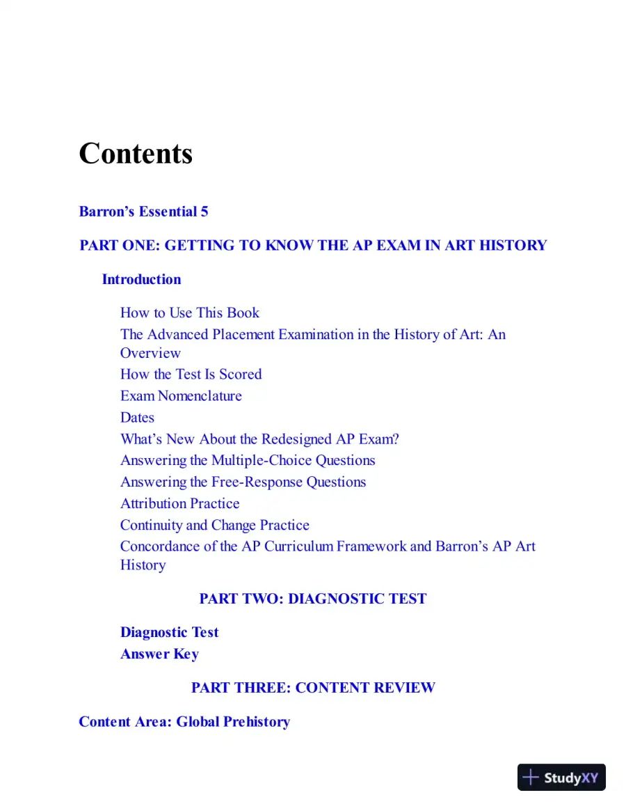 AP Art History: With 5 Practice Tests, 5th Edition (2021), page 9