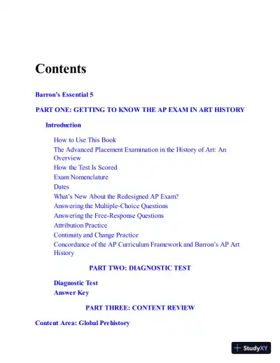 AP Art History: With 5 Practice Tests, 5th Edition (2021) - Page 9 preview image