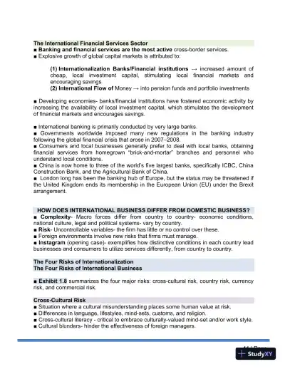 Solution Manual for International Business A Managerial Perspective, 9th Edition - Page 16 preview image