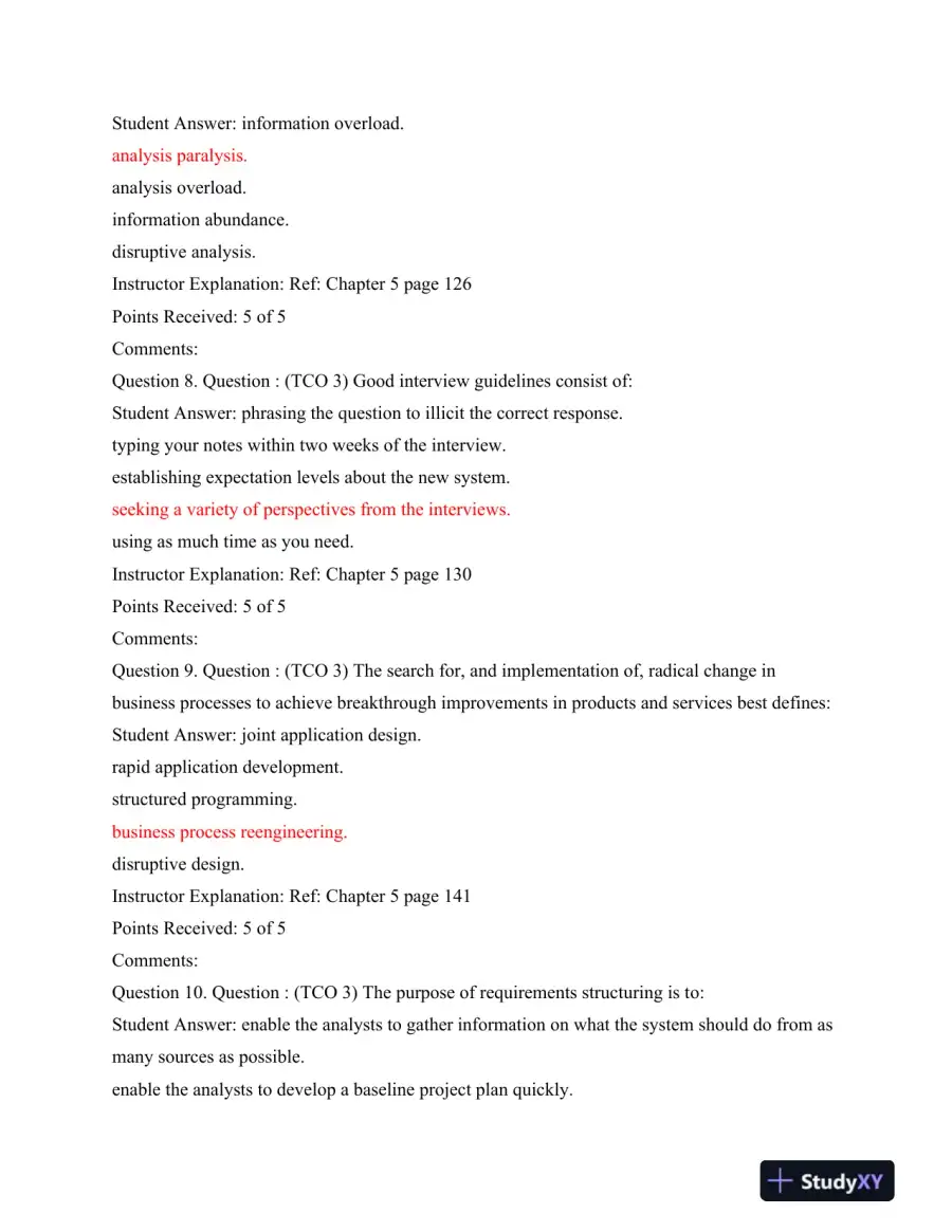 Devry MGMT340 Week 8 Final Exam Latest June 2015, page 4