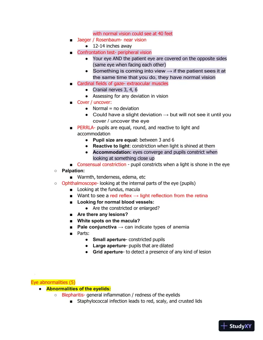 2024-2025 NURS190 Physical Assessment Final Exam (30 Solved Assessments), page 12