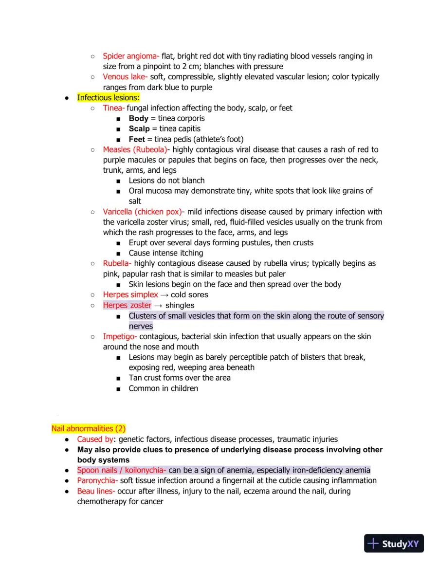 2024-2025 NURS190 Physical Assessment Final Exam (30 Solved Assessments), page 8