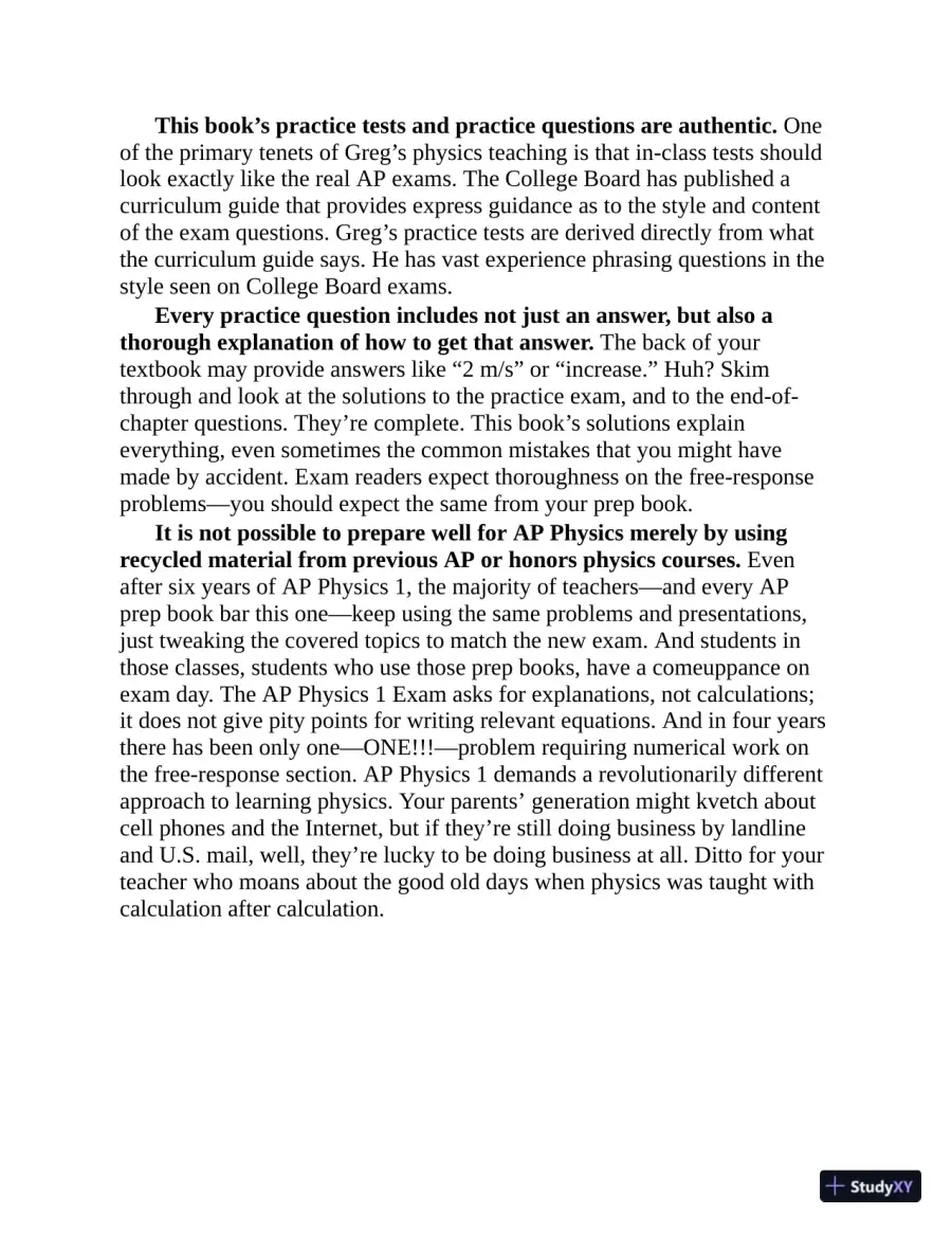 5 Steps to a 5: AP Physics 1 Algebra-Based 2021 Elite Student Edition (2020), page 19