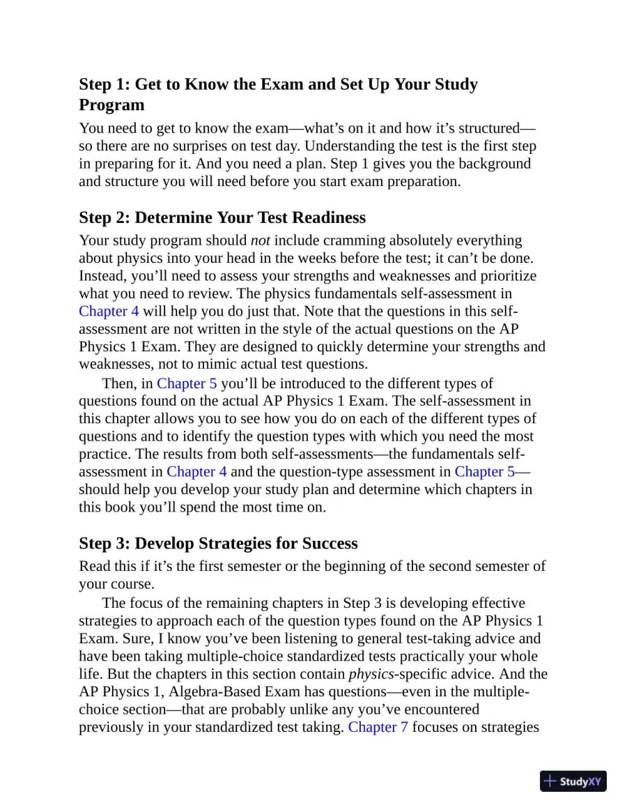 5 Steps to a 5: AP Physics 1 Algebra-Based 2021 Elite Student Edition (2020), page 24
