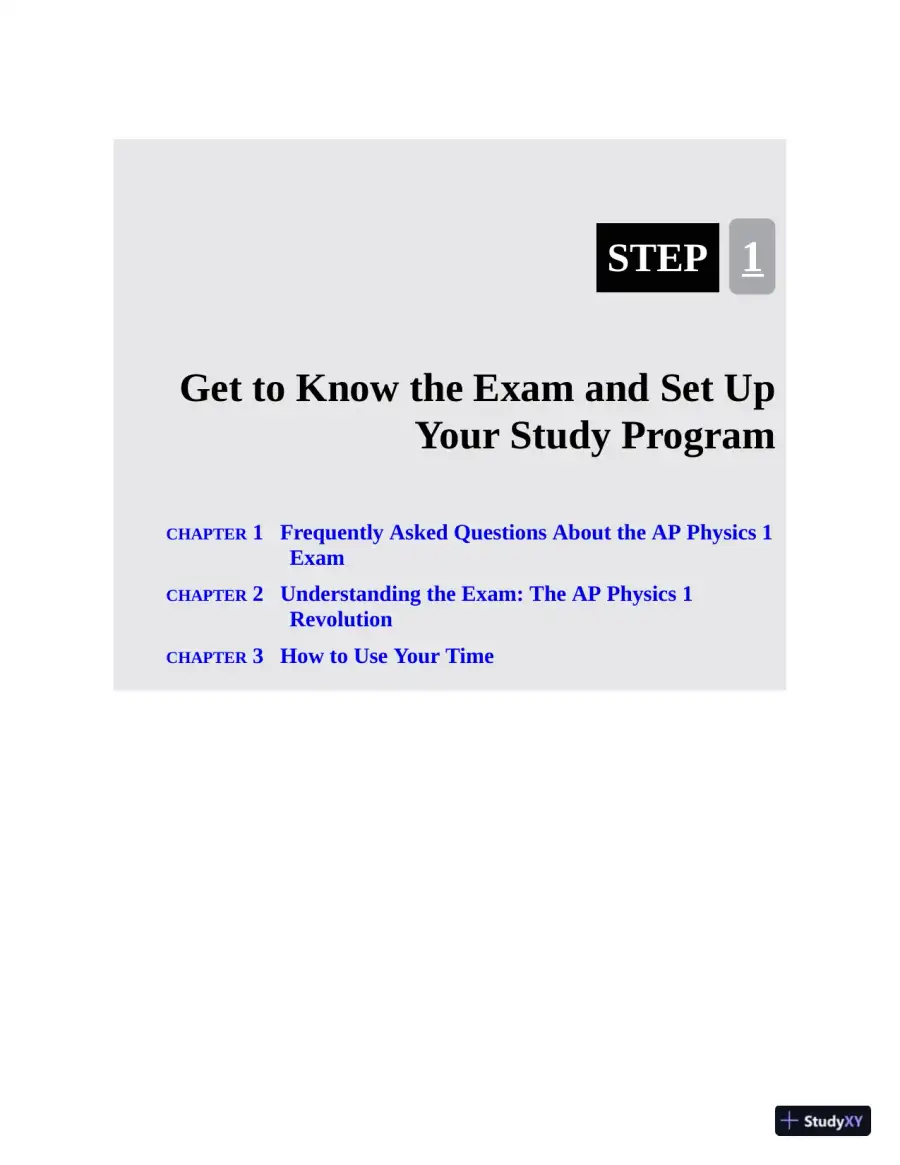 5 Steps to a 5: AP Physics 1 Algebra-Based 2021 Elite Student Edition (2020), page 27