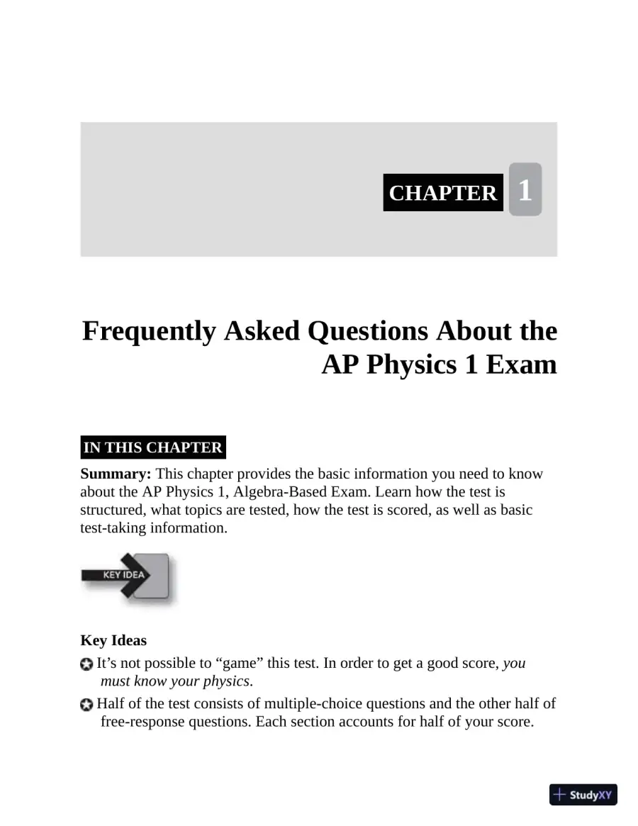 5 Steps to a 5: AP Physics 1 Algebra-Based 2021 Elite Student Edition (2020), page 28