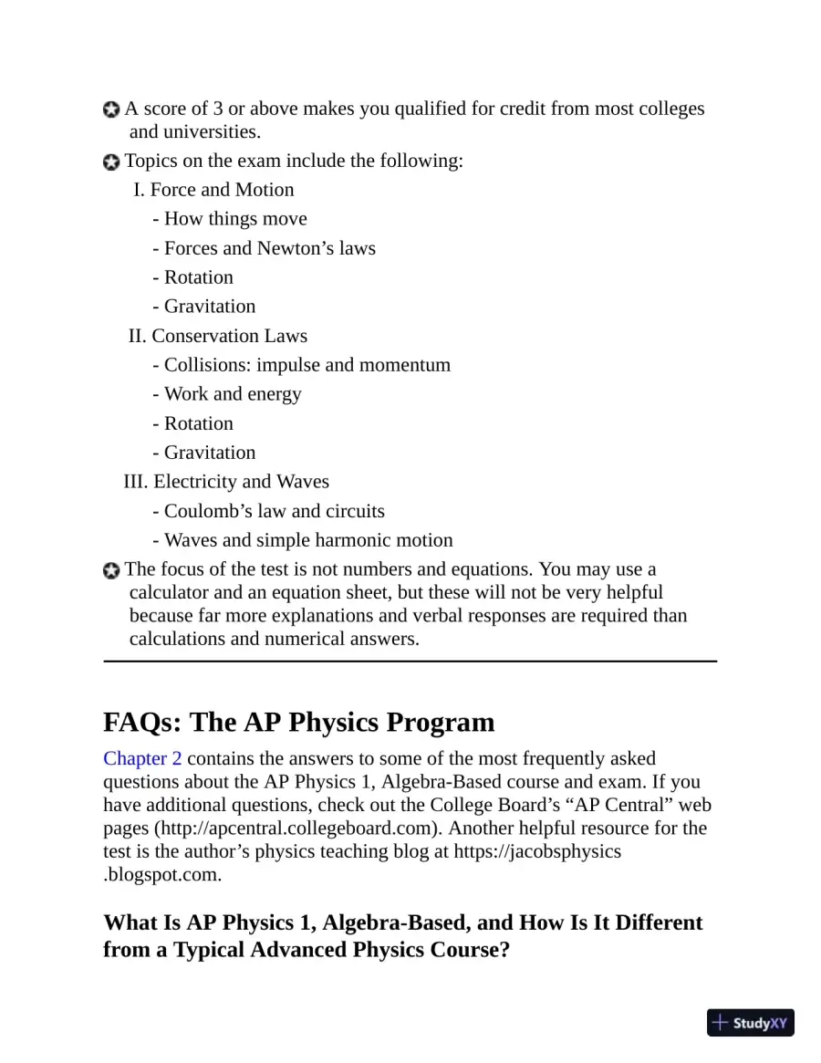 5 Steps to a 5: AP Physics 1 Algebra-Based 2021 Elite Student Edition (2020), page 29