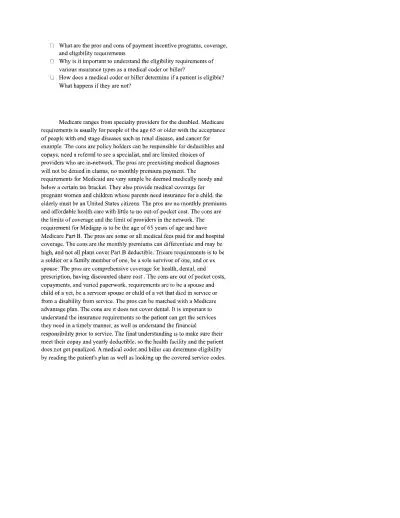 Wk 3 Discussion Different Types of Insurance - Page 1 preview image