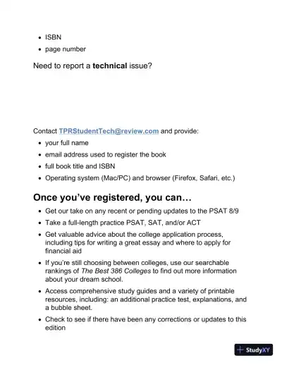 Princeton Review PSAT 8/9 Prep (2021) - Page 11 preview image