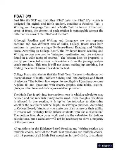 Princeton Review PSAT 8/9 Prep (2021) - Page 15 preview image