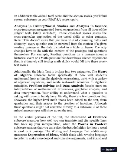 Princeton Review PSAT 8/9 Prep (2021) - Page 26 preview image