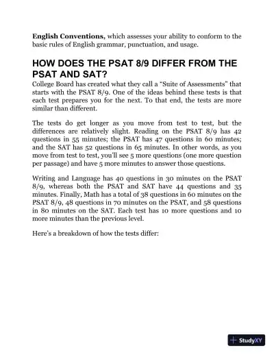 Princeton Review PSAT 8/9 Prep (2021) - Page 27 preview image