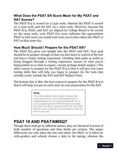 Princeton Review PSAT 8/9 Prep (2021) - Page 28 preview image