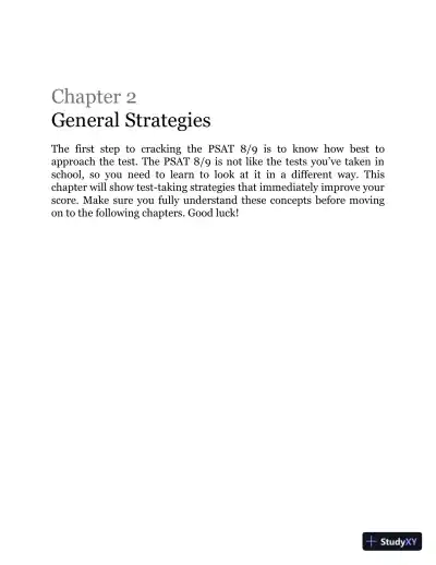 Princeton Review PSAT 8/9 Prep (2021) - Page 30 preview image
