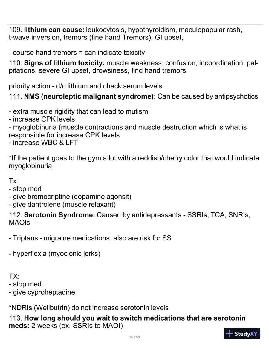 2023-2024 PMHNP Certification Exam with Answers (479 Solved Questions), page 16