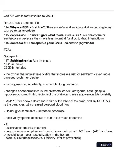2023-2024 PMHNP Certification Exam with Answers (479 Solved Questions) - Page 17 preview image