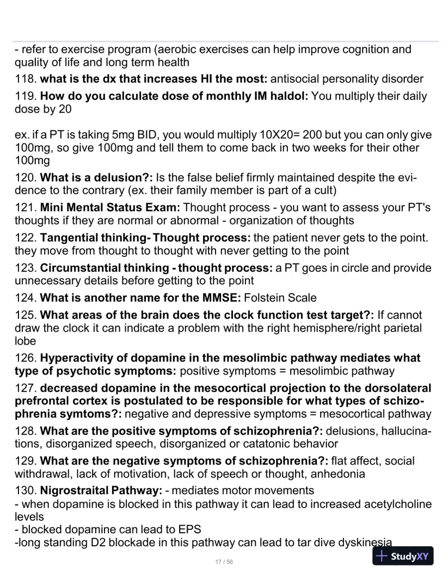 2023-2024 PMHNP Certification Exam with Answers (479 Solved Questions), page 18