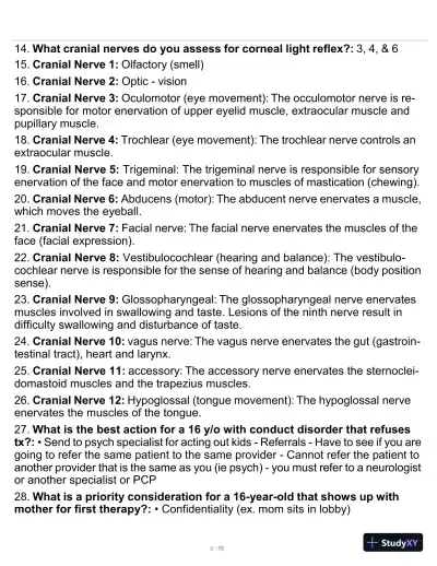 2023-2024 PMHNP Certification Exam with Answers (479 Solved Questions) - Page 4 preview image