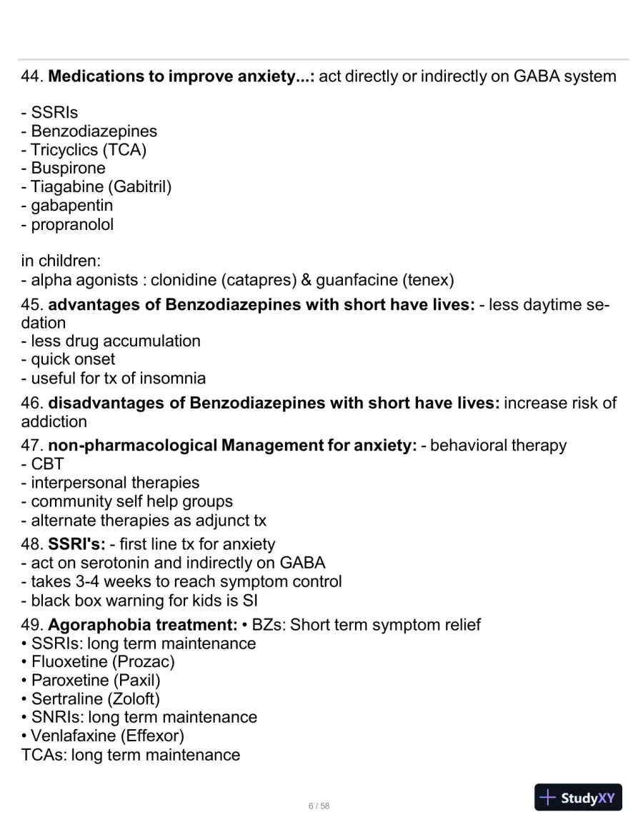 2023-2024 PMHNP Certification Exam with Answers (479 Solved Questions), page 7
