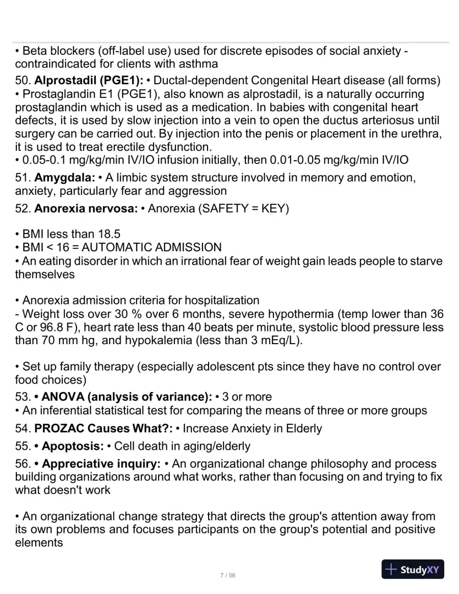 2023-2024 PMHNP Certification Exam with Answers (479 Solved Questions), page 8