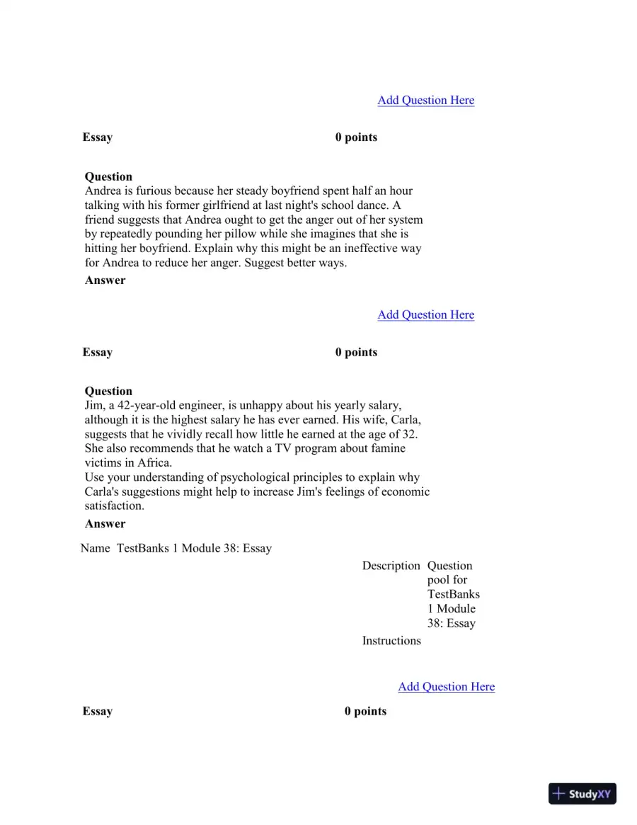 Test Bank For Psychology in Modules, 10th Edition, page 28