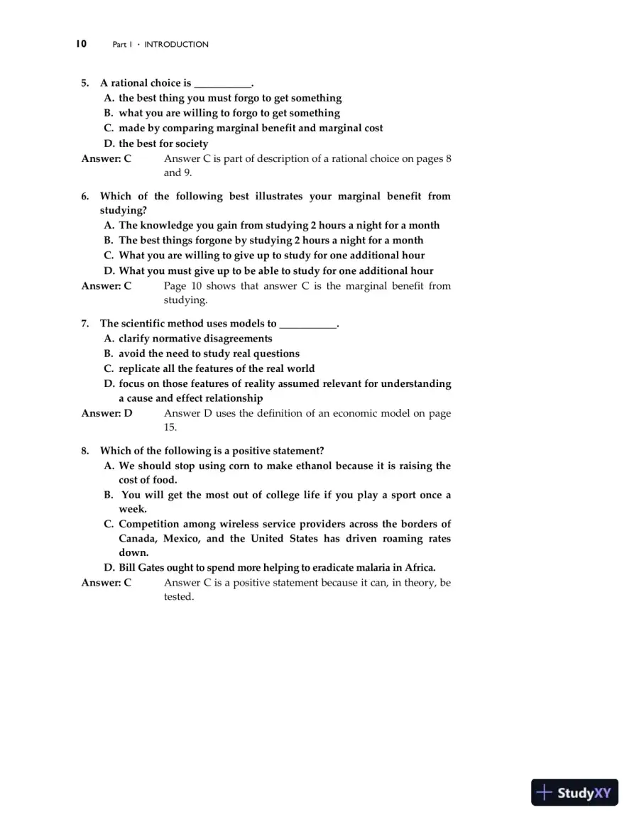 Solution Manual for Essential Foundations of Economics, 8th Edition, page 19