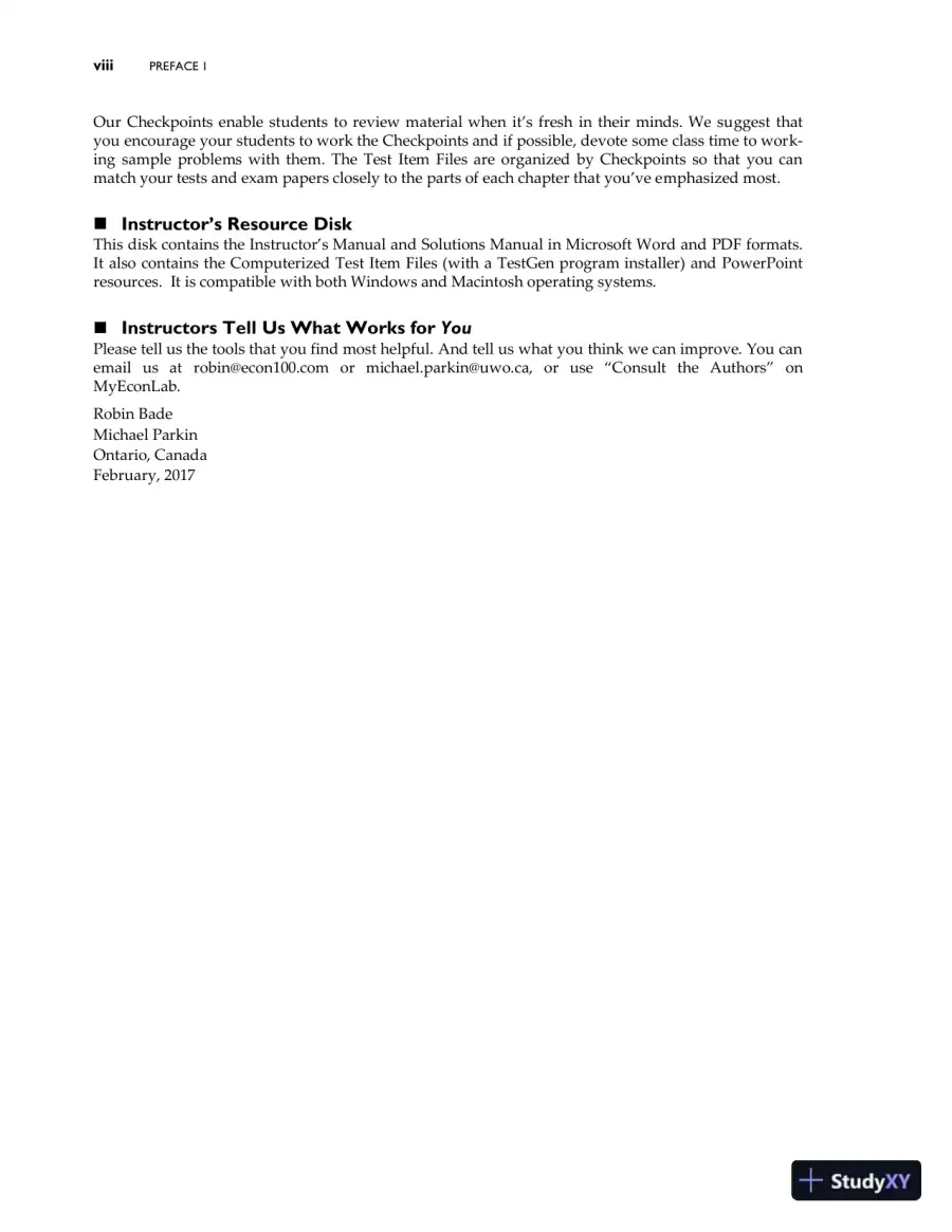 Solution Manual for Essential Foundations of Economics, 8th Edition, page 6