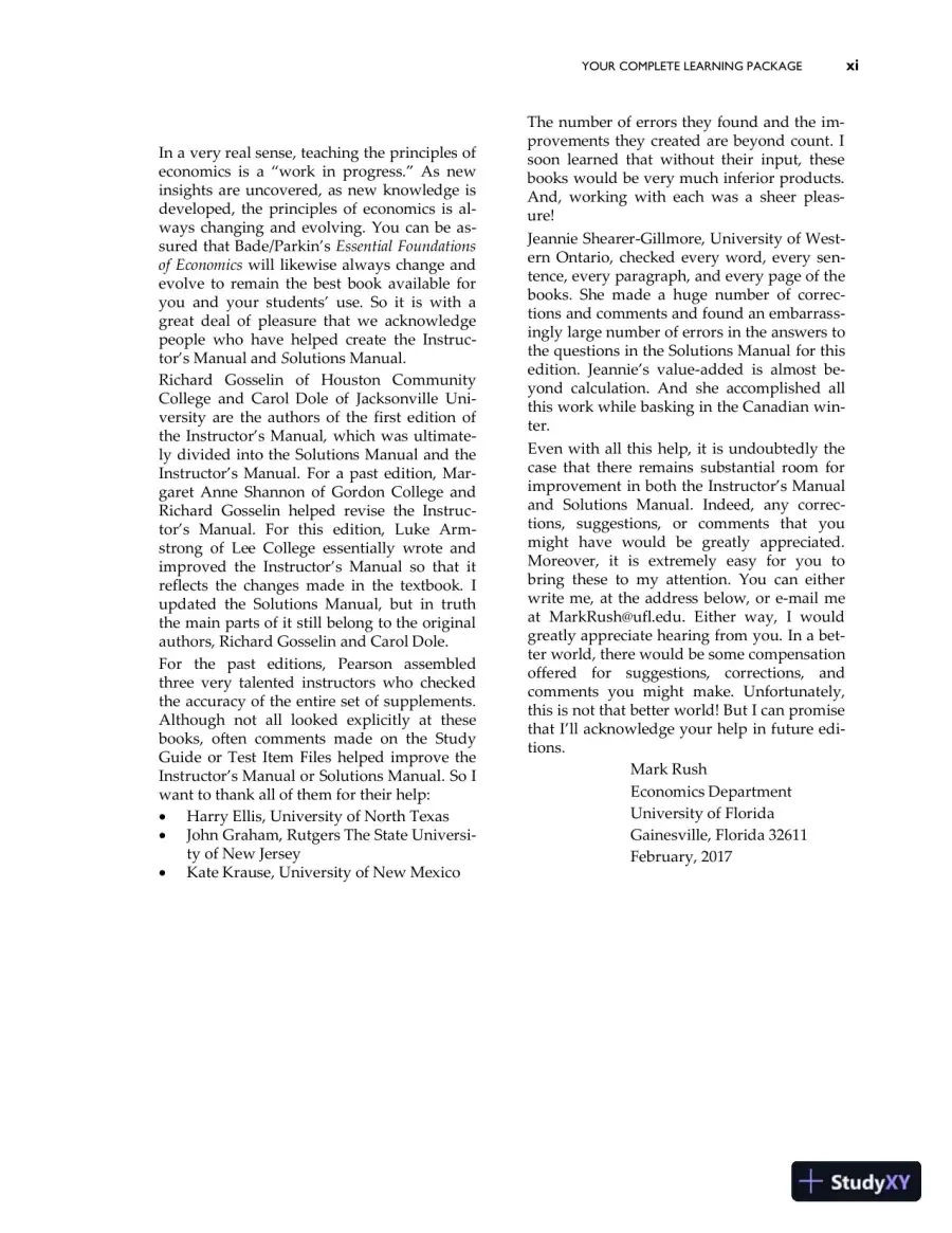 Solution Manual for Essential Foundations of Economics, 8th Edition, page 9