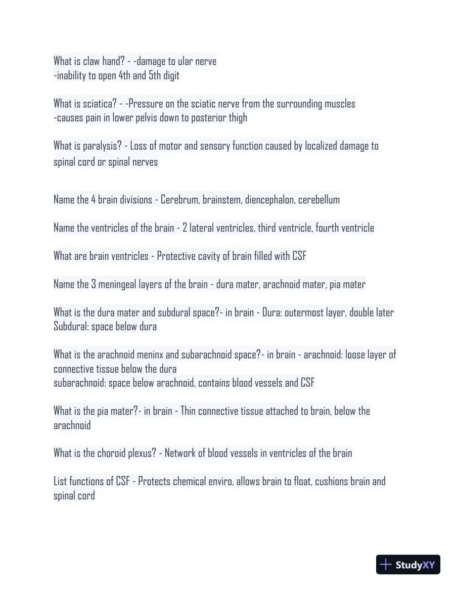 2024 BIOD 152 - Portage Learning Anatomy and Physiology Module 2 Exam With Answers (129 Solved Questions), page 3
