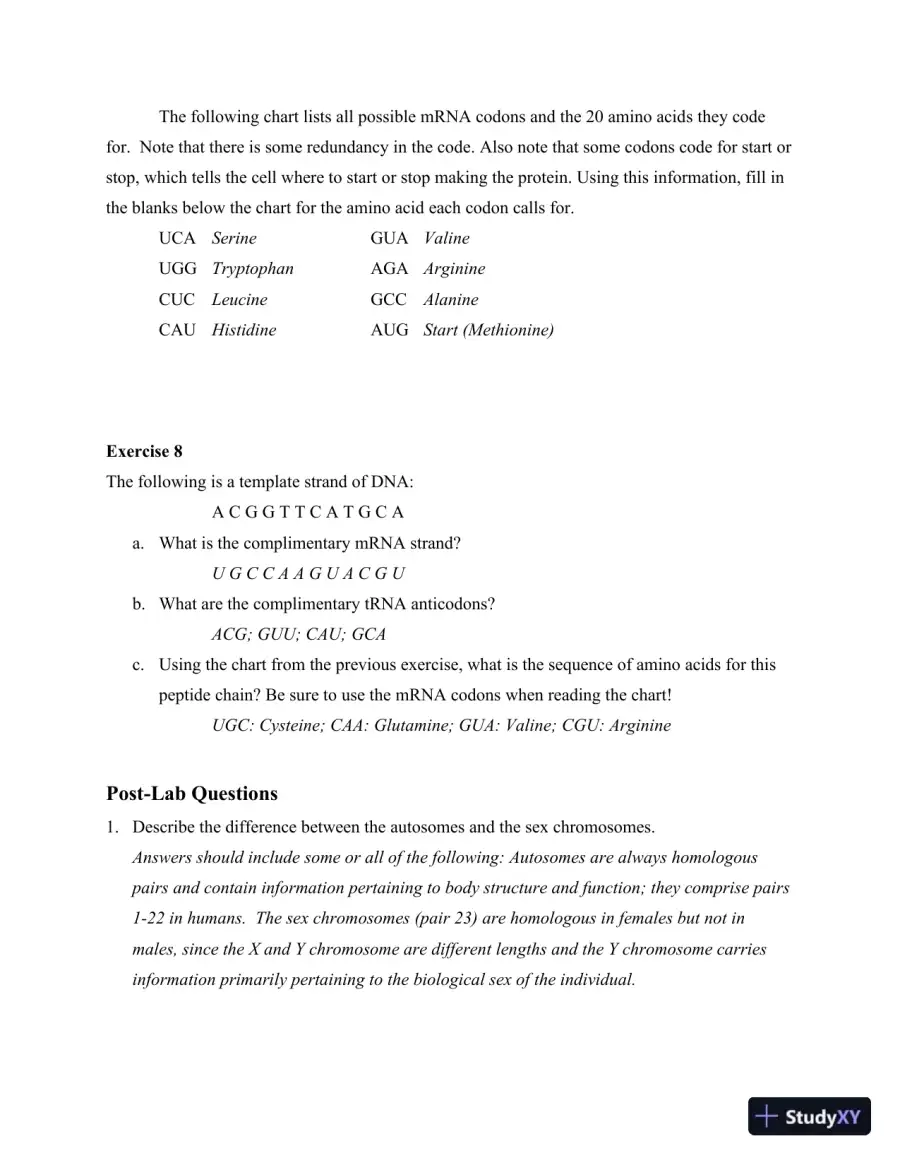 Solution Manual for Method and Practice in Biological Anthropology: A Workbook and Laboratory Manual for Introductory Courses, 2nd Edition, page 12