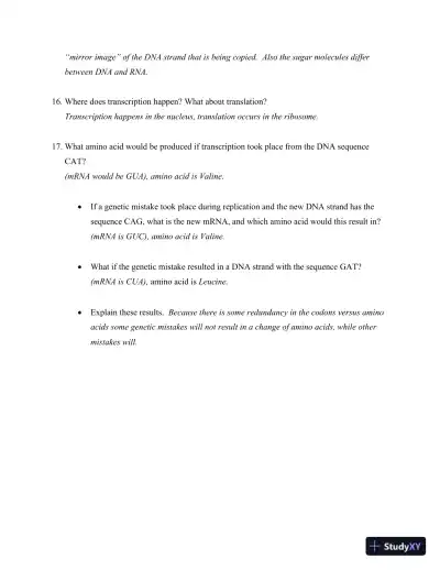 Solution Manual for Method and Practice in Biological Anthropology: A Workbook and Laboratory Manual for Introductory Courses, 2nd Edition - Page 15 preview image