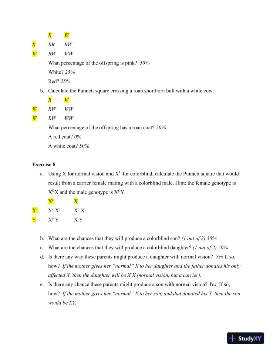 Solution Manual for Method and Practice in Biological Anthropology: A Workbook and Laboratory Manual for Introductory Courses, 2nd Edition, page 20