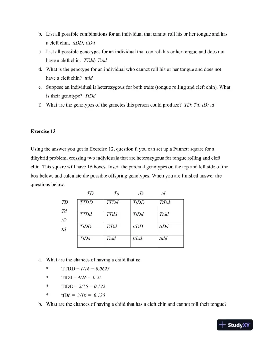 Solution Manual for Method and Practice in Biological Anthropology: A Workbook and Laboratory Manual for Introductory Courses, 2nd Edition, page 22