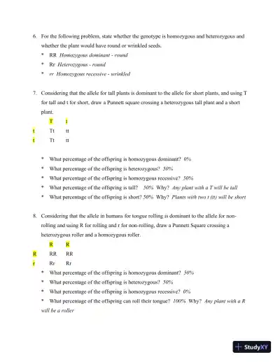 Solution Manual for Method and Practice in Biological Anthropology: A Workbook and Laboratory Manual for Introductory Courses, 2nd Edition - Page 25 preview image
