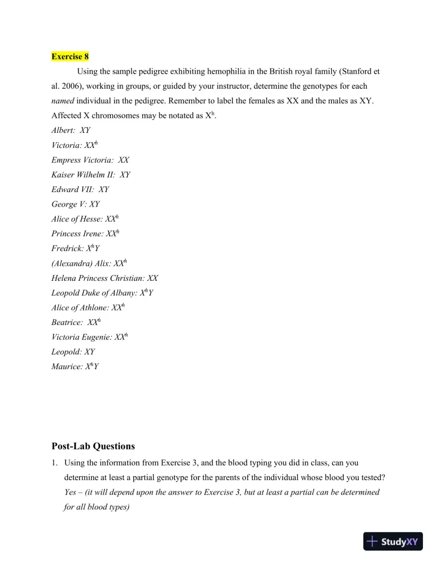 Solution Manual for Method and Practice in Biological Anthropology: A Workbook and Laboratory Manual for Introductory Courses, 2nd Edition, page 31