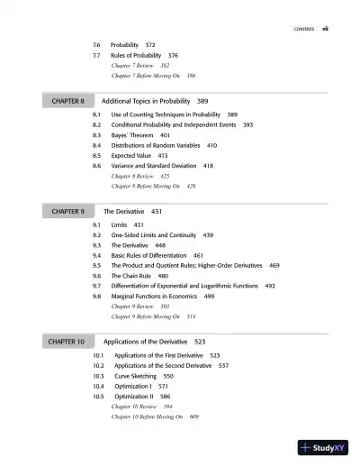 Applied Mathematics For The Managerial, Life, And Social Sciences, 6th Edition Solution Manual - Page 4 preview image