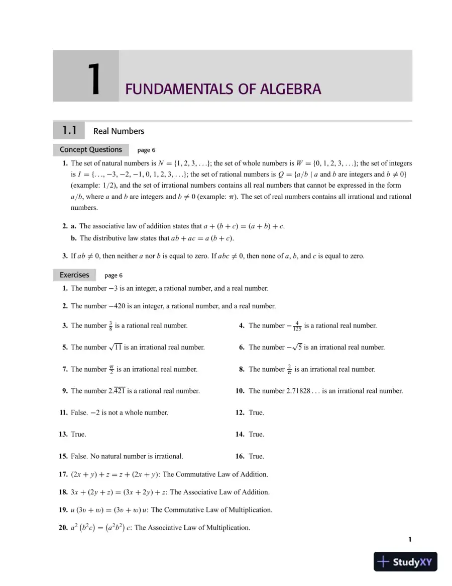Applied Mathematics For The Managerial, Life, And Social Sciences, 6th Edition Solution Manual, page 6
