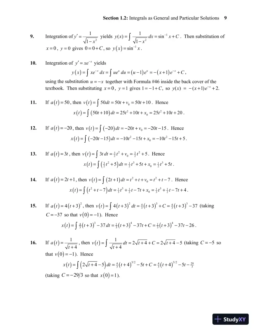 Solution Manual for Differential Equations and Linear Algebra, 4th Edition, page 15