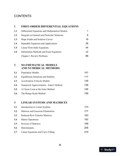 Solution Manual for Differential Equations and Linear Algebra, 4th Edition - Page 3 preview image