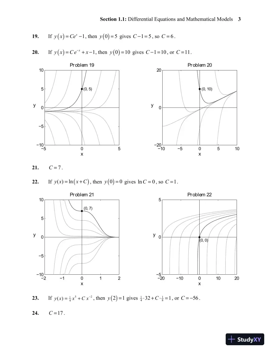 Solution Manual for Differential Equations and Linear Algebra, 4th Edition, page 9