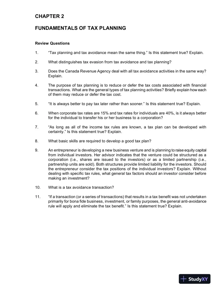 Canadian Income Taxation : Planning And Decision Making, 2013-2014 Edition Solution Manual, page 4