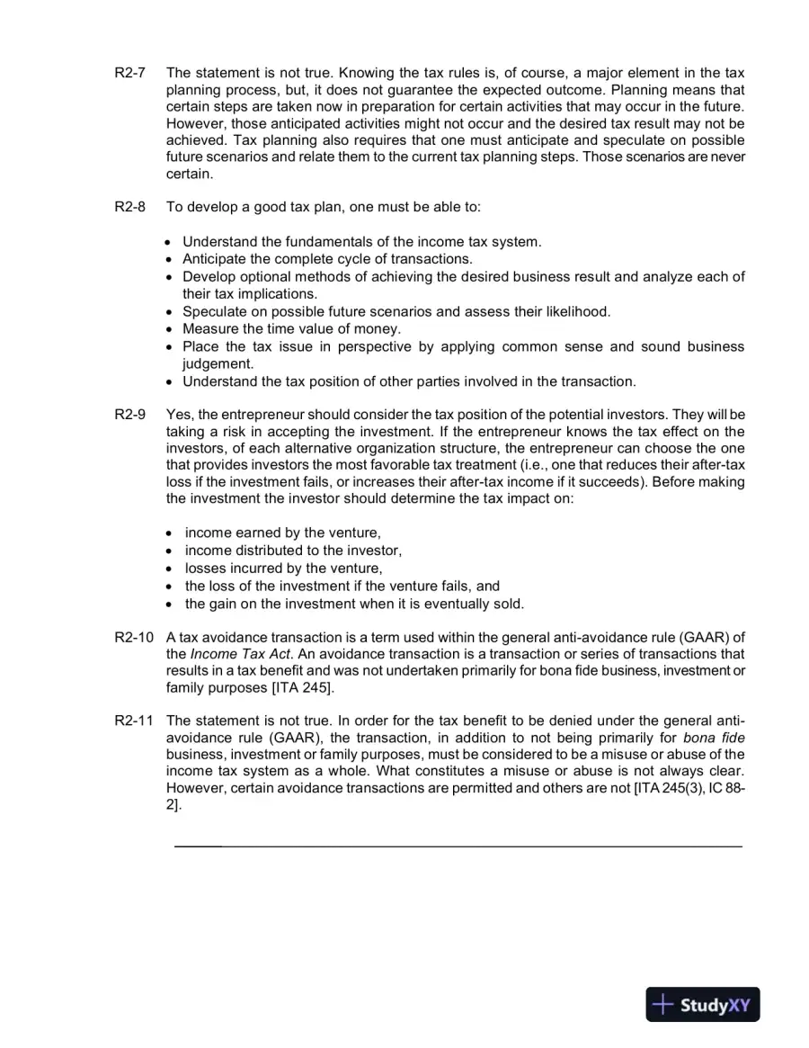 Canadian Income Taxation : Planning And Decision Making, 2013-2014 Edition Solution Manual, page 6