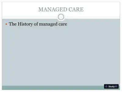 Ethical Concerns, Issues, And Challenges - Managed Care - Page 3 preview image