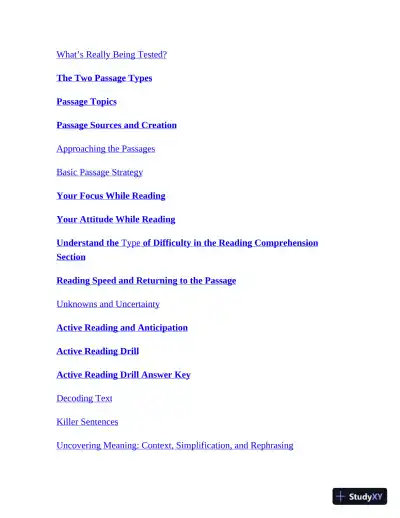 Powerscore: LSAT reading Comprehension (2020) - Page 11 preview image