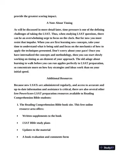 Powerscore: LSAT reading Comprehension (2020) - Page 27 preview image